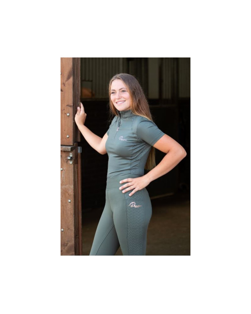 Harry's Horse Rijbroek Equitights Denici Cavalli Bosque Full Grip, Legergroen