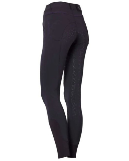 Harry's Horse rijbroek Amethyst Full Grip, Zwart/Paars