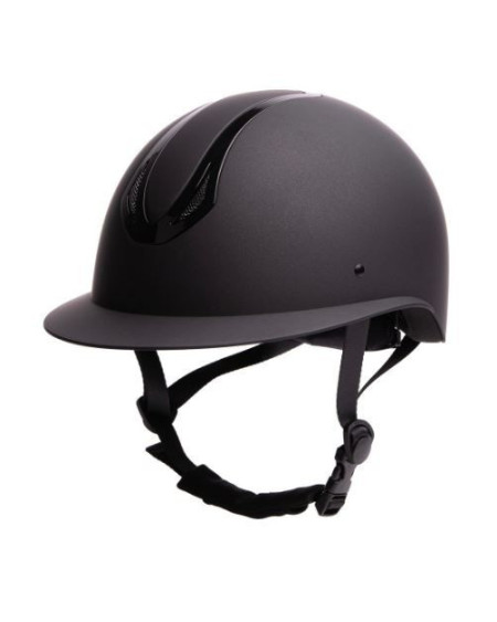 Harry's Horse Veiligheidscap Pro F1 Mat, Zwart-Zwart