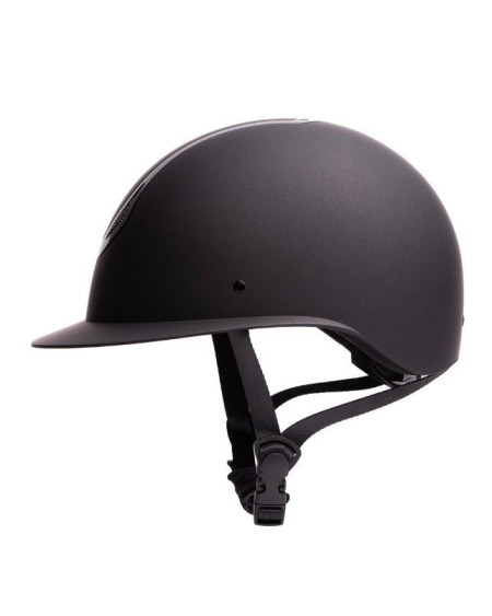 Harry's Horse Veiligheidscap Pro F1 Mat, Zwart-Zwart