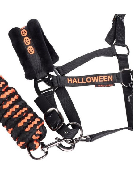 Harry's Horse Halsterset Halloween, Zwart