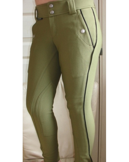 Horka Hipster heupbroek, Lindegroen