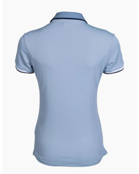 HKM poloshirt Bloomsbury, Lichtblauw