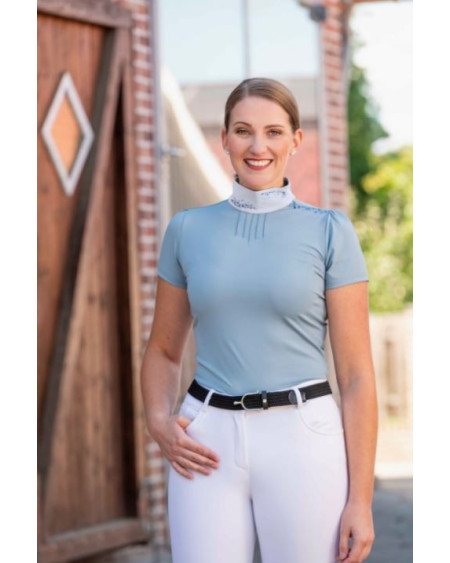 HKM wedstrijdshirt Darya, Lichtblauw