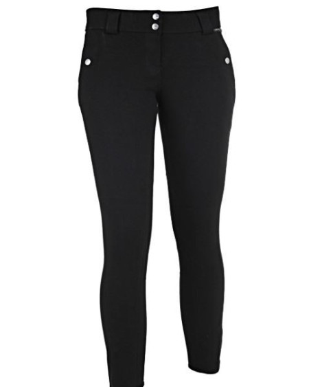 Horka Hipster heuprijbroek, Zwart