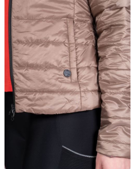 HKM gewatteerde jas Savona Style, Taupe