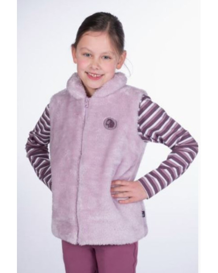 HKM Teddy bodywarmer Alva, Mauve