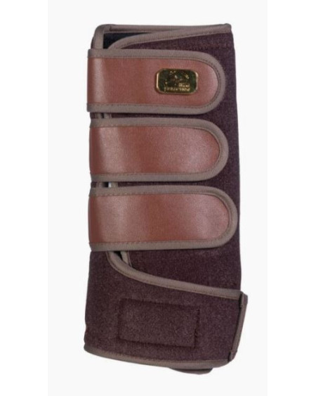 HKM Kogelkoppeesbeschermer Memory Foam, Donkerbruin