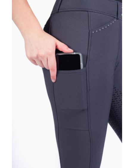 HKM Rijbroek Helene, siliconen zitvlak, Deep blue