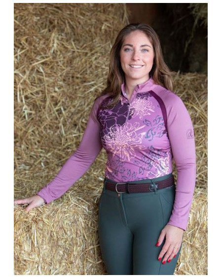 Shirt Denici Cavalli Scabiosa, Roze