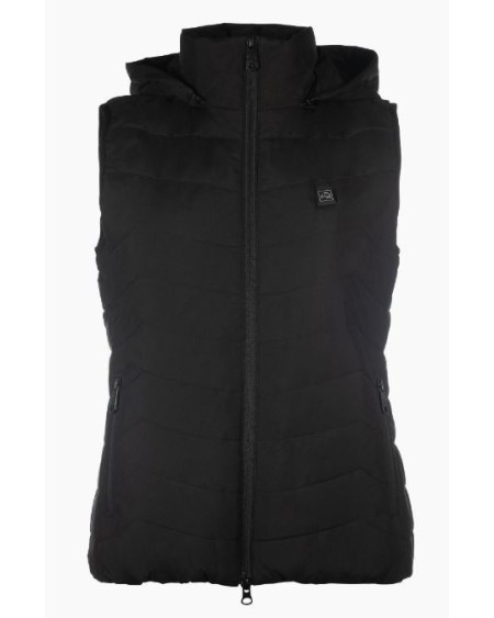 HKM Verwarmende bodywarmer -High Temperature- Style, Zwart