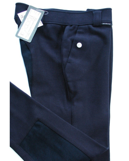 Horka Sensation Jr rijbroek, Kunstl. Zit, Donkerblauw