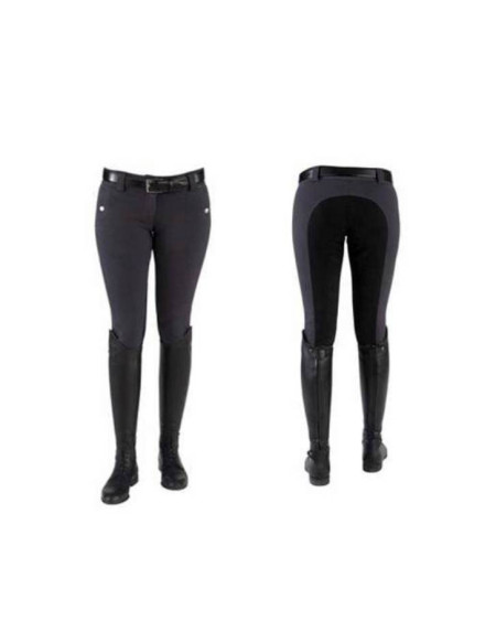 Horka Sensation Jr rijbroek, Kunstl. Zit, Donkerblauw