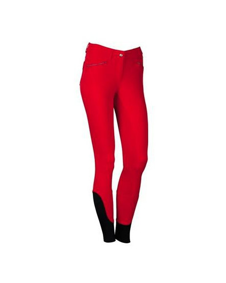Harry's Horse rijbroek Denici Cavalli Red Full Grip, Rood