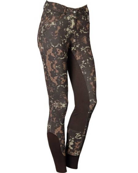 Harry's Horse rijbroek Corfu Full Grip, Black-Coffee