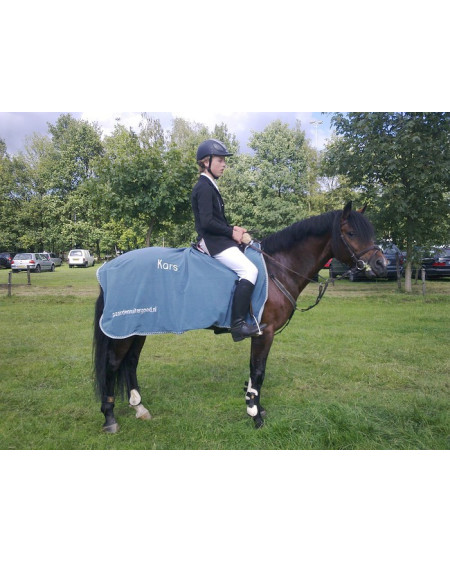 Premiere fleece uitrijdeken, Gobin Blue