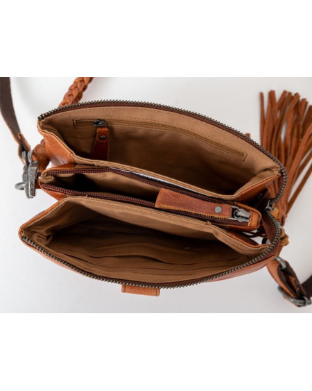 Bag2Bag clutch Dover, Porto Cognac