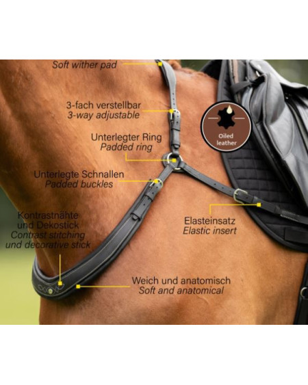 Kavalkade 2-punts voortuig Jerome, Bruin