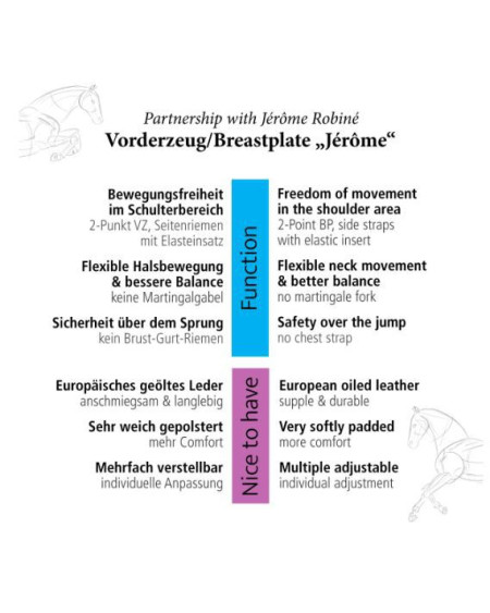 Kavalkade 2-punts voortuig Jerome, Bruin