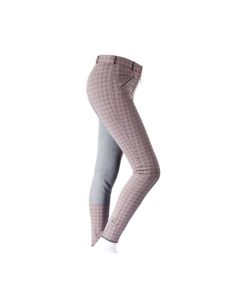 Horze Active Rijbr Ruit Full-Seat, Staalgrijs