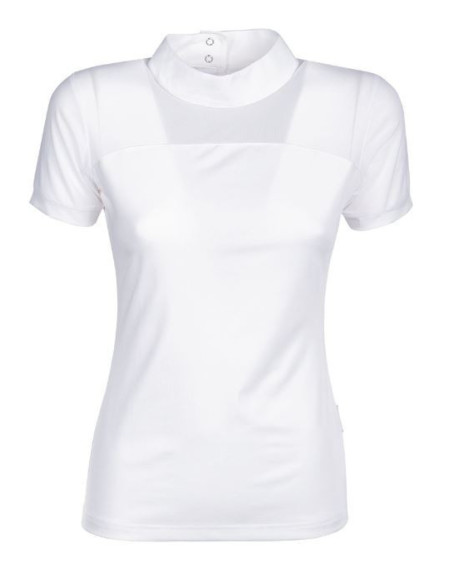 Harry's Horse wedstrijdshirt Mesh Top, Wit
