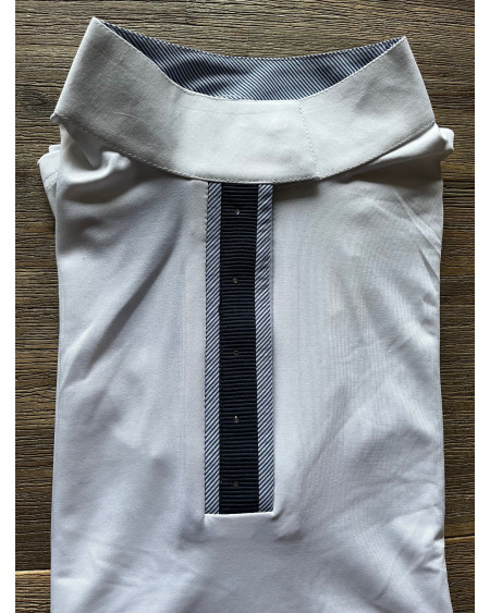 Busse wedstrijdshirt Leipzig, Wit-navy