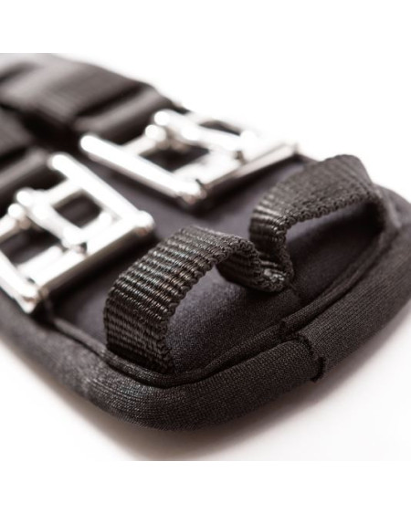 Kavalkade dressuursingel Memory "Comfort" zonder elastiek, Zwart