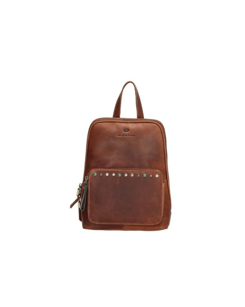 MicMacBags Masterpiece rugtas 20351, Cognac