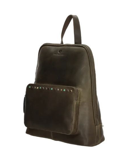 MicMacBags Masterpiece Rugzak 20352, Olijfgroen