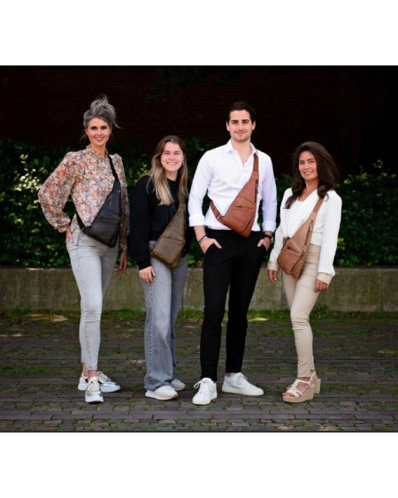 Bag2Bag crossbody tas Cayo, Zwart