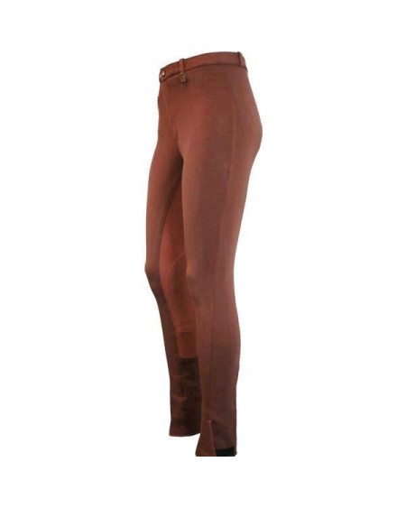 NedHorse Duo-Tone rijbroek, Rusty/Bruin
