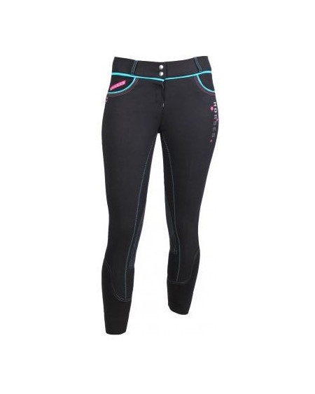 Red Horse Jr. rijbr. Rihanna Elastico, Zwart