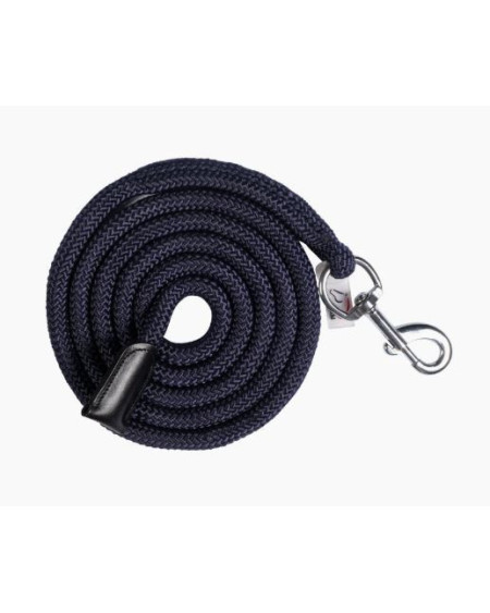 HKM Halstertouw Carlotta met karabijnhaak, Donkerblauw