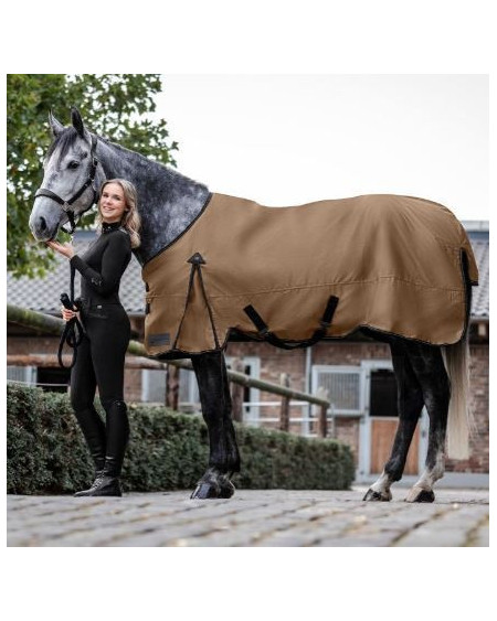 Waldhausen 300gr ARCTIC outdoordeken met losse bijpassende hals, Cappuchino