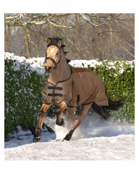 Waldhausen 300gr ARCTIC outdoordeken met losse bijpassende hals, Cappuchino