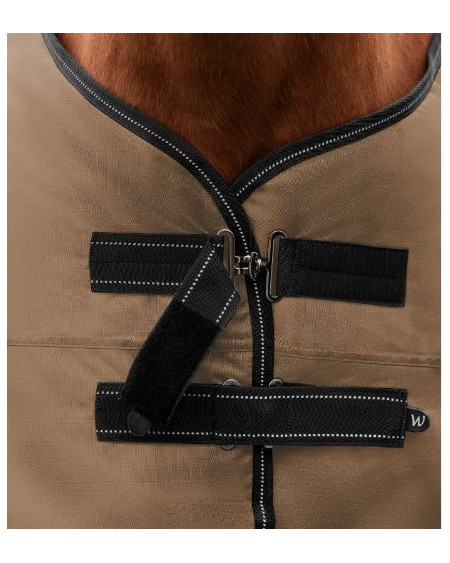 Waldhausen 300gr ARCTIC outdoordeken met losse bijpassende hals, Cappuchino