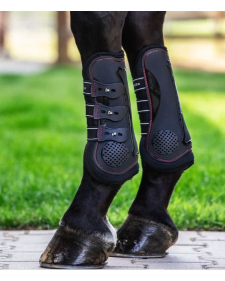 Kantrie Memory Foam Peesbeschermers (Keramisch), Zwart