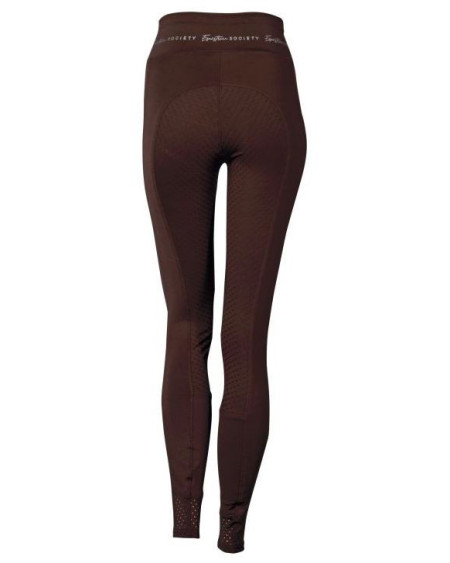 Harry's Horse Rijbroek Equitights Mykonos Full Grip, Black Coffee