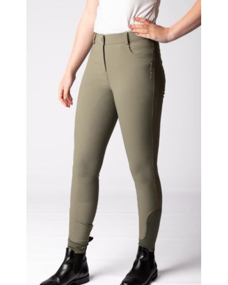 Harry's Horse Rijbroek Lockwood Full Grip, Olijfgroen