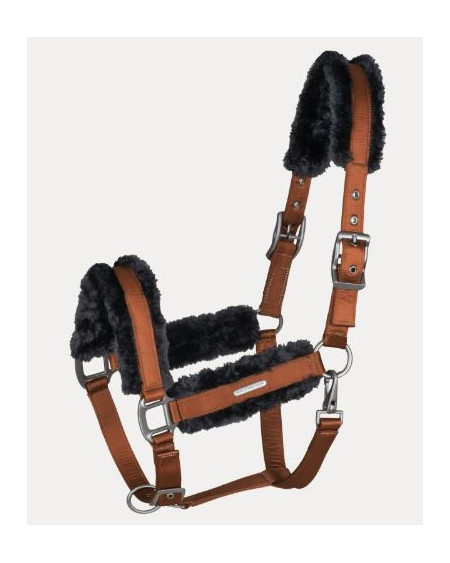 Waldhausen Halster Paris, Cinnamon/Zwart