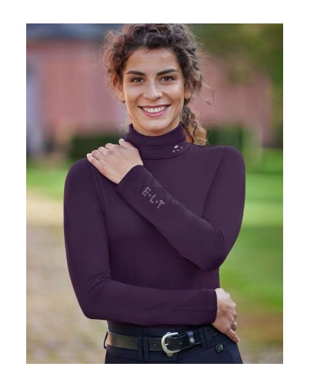 E.L.T. Coltruishirt Madison, Donkerpaars