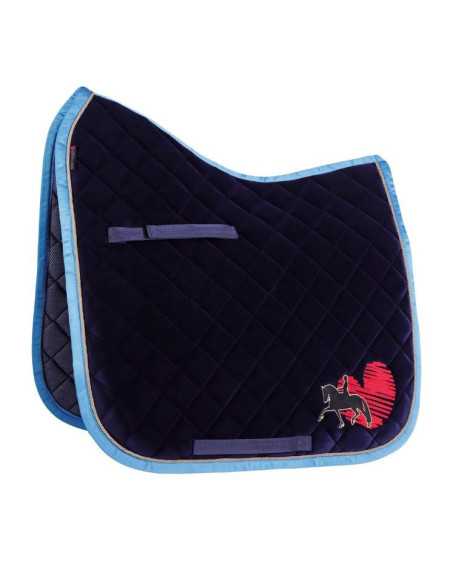 Harry's Horse Zadeldek Friesian Style, Navy