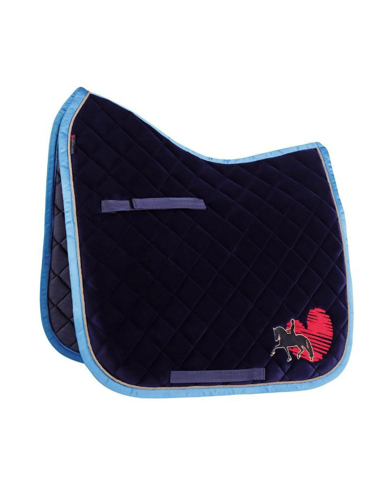 Harry's Horse Zadeldek Friesian Style, Navy