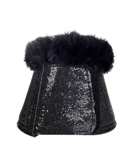 HKM Springschoenen Glitter, Zwart