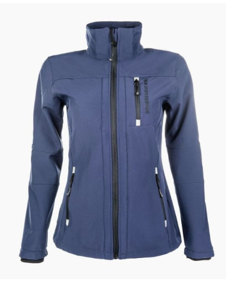 HKM softshell damesjas Sport, Donkerblauw