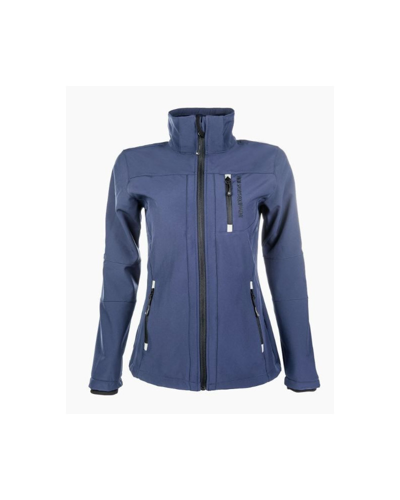 HKM softshell damesjas Sport, Donkerblauw