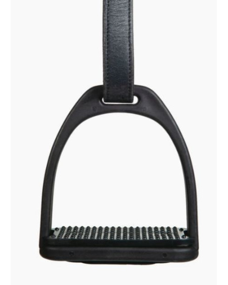 HKM Kunststof Stijgbeugel, Zwart