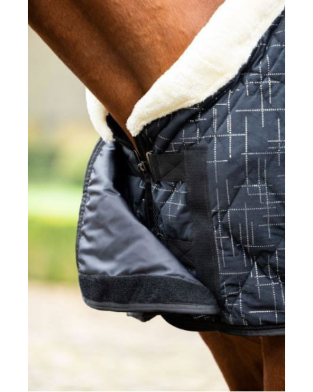 HKM Tranportdeken Port Royal, Zwart/Zilver