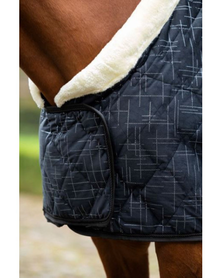 HKM Tranportdeken Port Royal, Zwart/Zilver