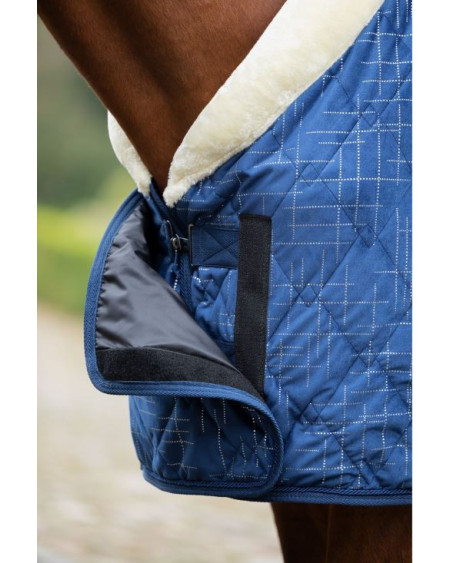 HKM Transportdeken Port Royal, Donkerblauw/Zilver